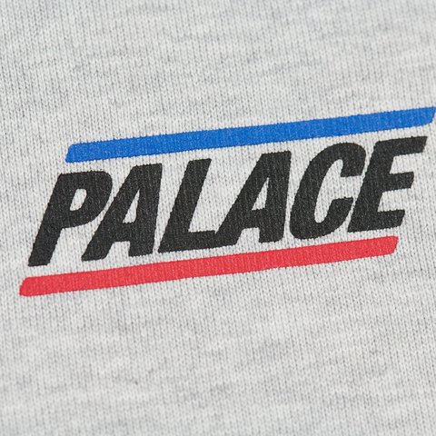 Palace BASICALLY A LONGSLEEVE GREY MARL - Colorway