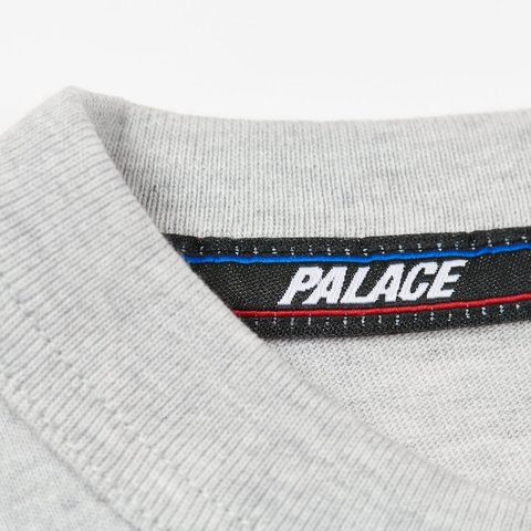 Palace BASICALLY A LONGSLEEVE GREY MARL - Colorway
