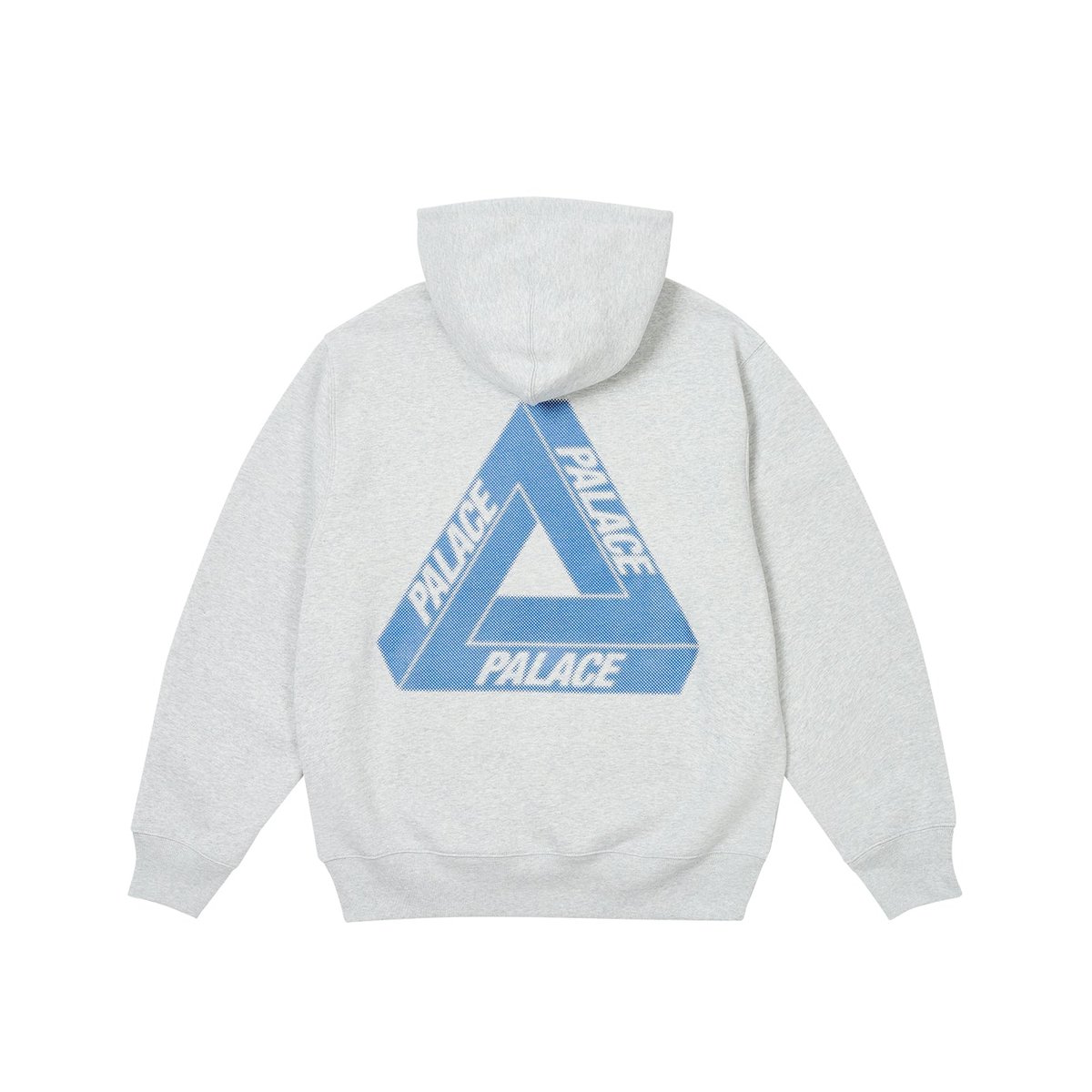 Palace BIT GRIPPY TRI-FERG HOOD GREY MARL (Spring 2024) - €148.00