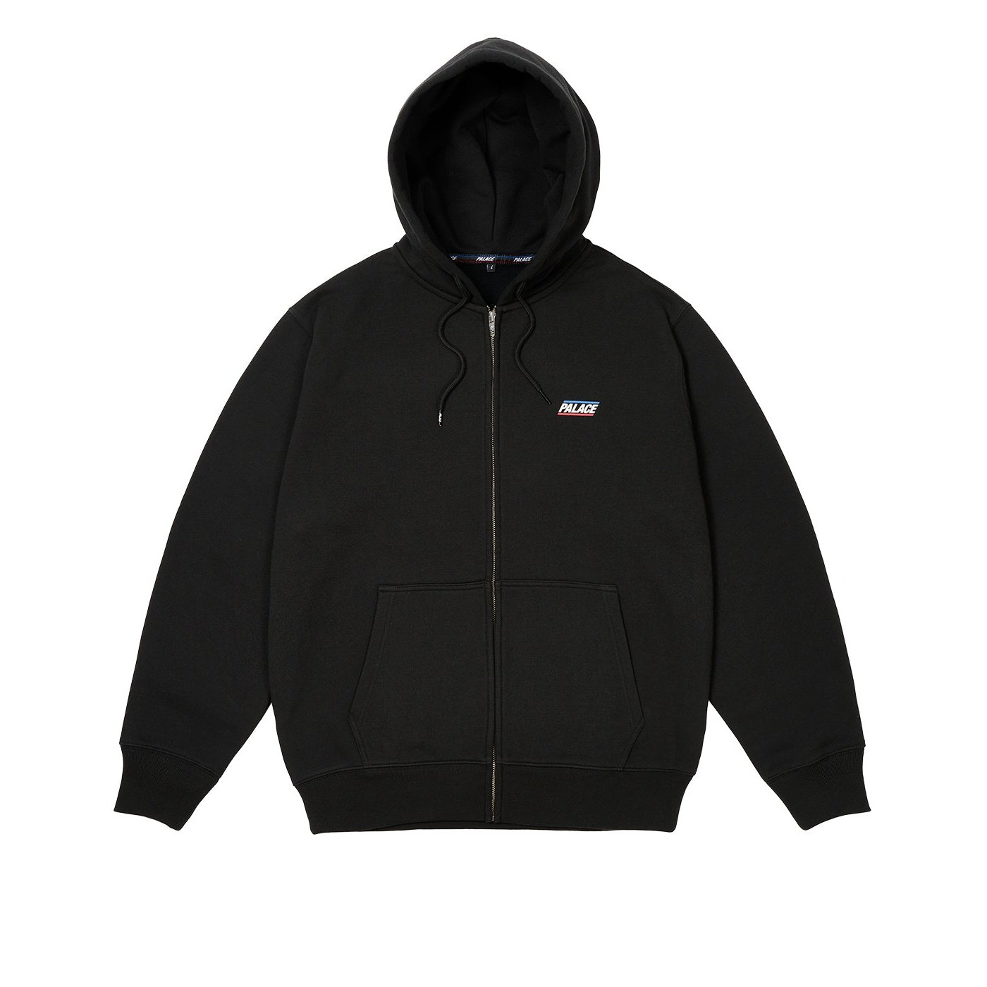 BASICALLY A ZIP HOOD BLACK