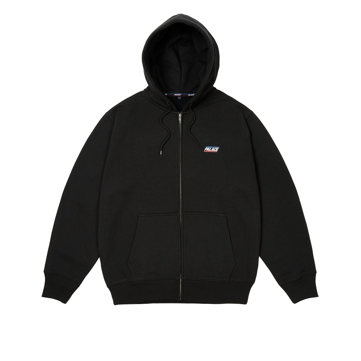 Palace BASICALLY A ZIP HOOD BLACK (Spring 2024) - $158.00