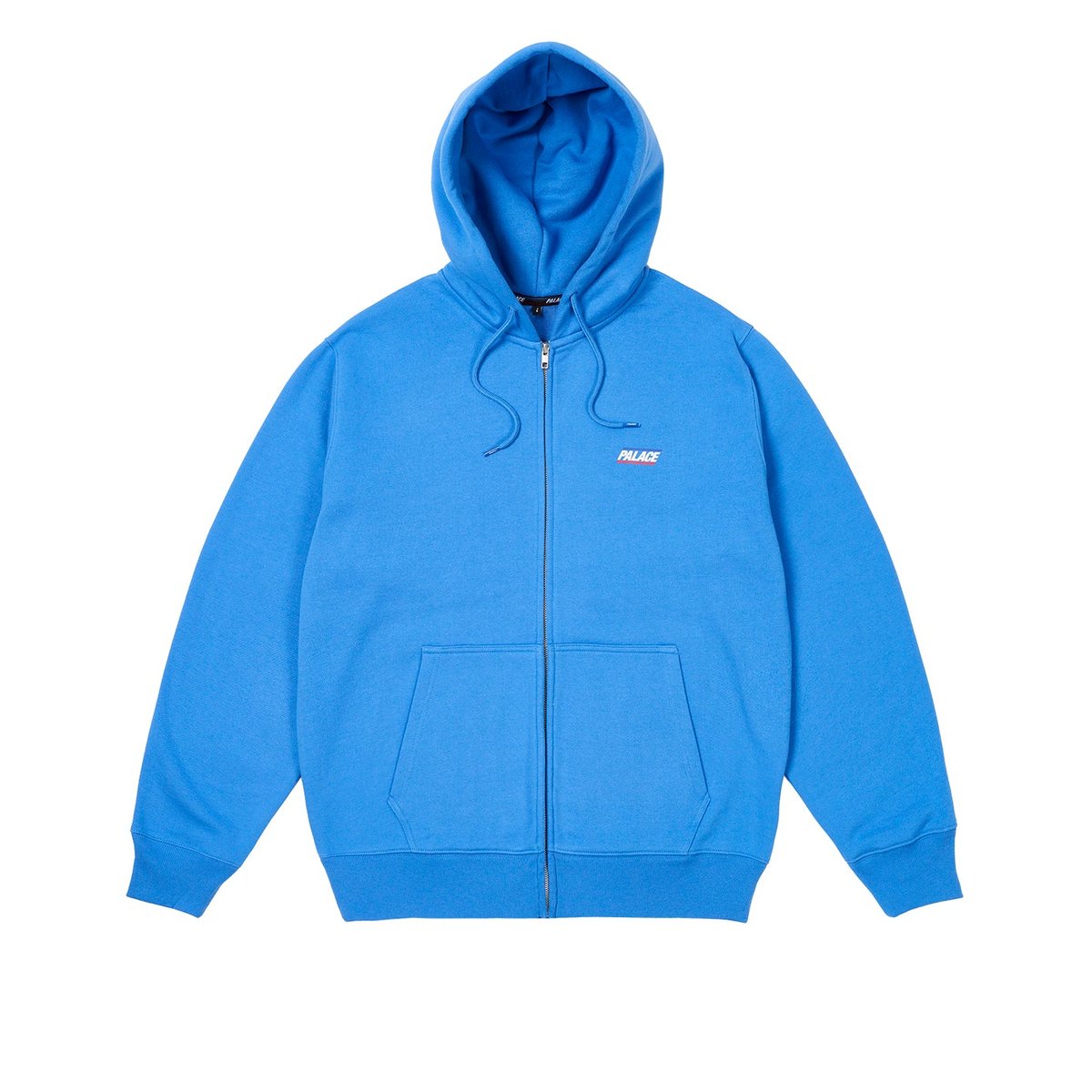 Palace BASICALLY A ZIP HOOD PALATIAL BLUE (Spring 2024) - $158.00