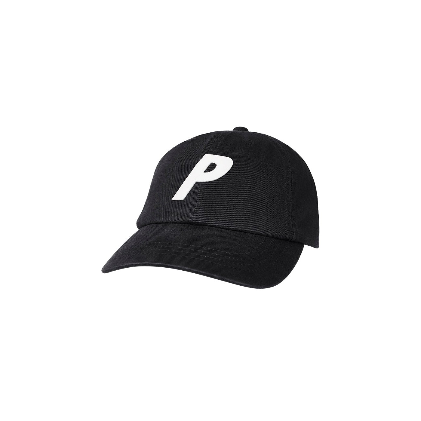 P 6-PANEL BLACK