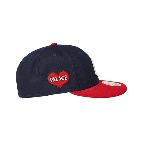 Palace P NEW ERA LP 59FIFTY NAVY / RED - Colorway