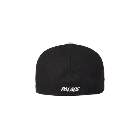 Palace P NEW ERA LP 59FIFTY BLACK / GREY - Colorway