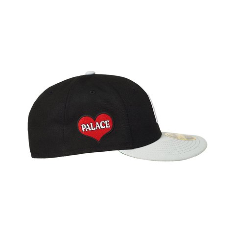 Palace P NEW ERA LP 59FIFTY BLACK / GREY - Colorway