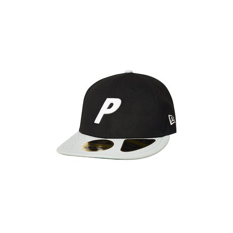 Palace P NEW ERA LP 59FIFTY BLACK / GREY - $58.00