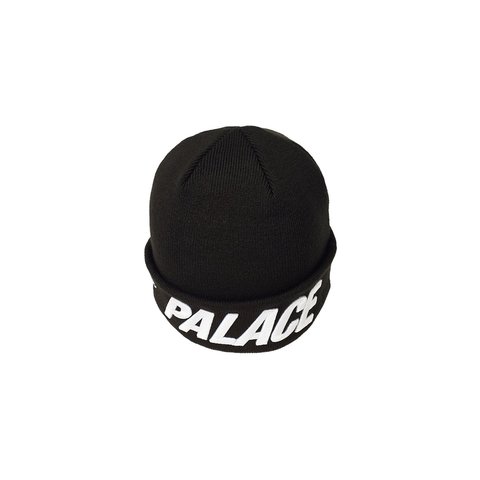 Palace NEW ERA PEAK BEANIE BLACK - Colorway