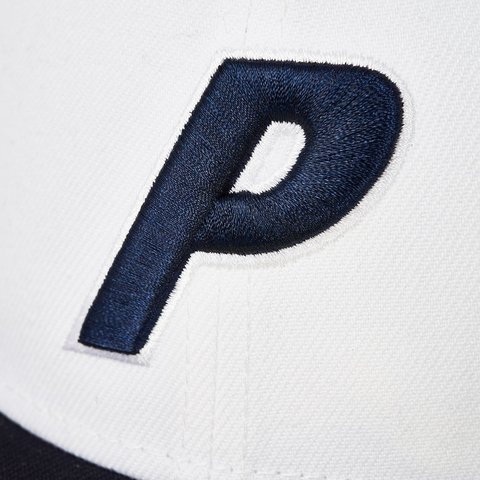 Palace P NEW ERA LP 59FIFTY WHITE / NAVY - Colorway