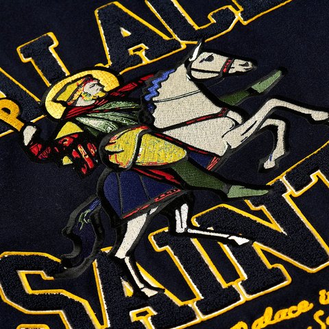 Palace PALACE SAINTS VARSITY JACKET NAVY - Colorway