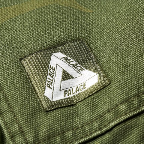 Palace HEAVY CANVAS BOMBER JACKET THE DEEP GREEN - Colorway