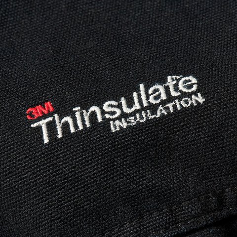 Palace HEAVY CANVAS BOMBER JACKET BLACK - Colorway