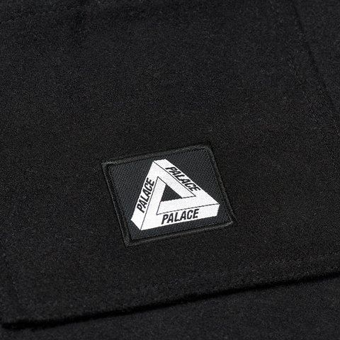 Palace WOOL SHIRT JACKET BLACK - Colorway