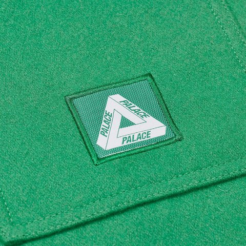 Palace WOOL SHIRT JACKET SWEET PEA GREEN - Colorway