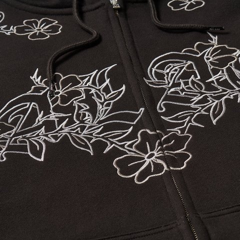 Palace FLEXUS ZIP HOOD BLACK - Colorway