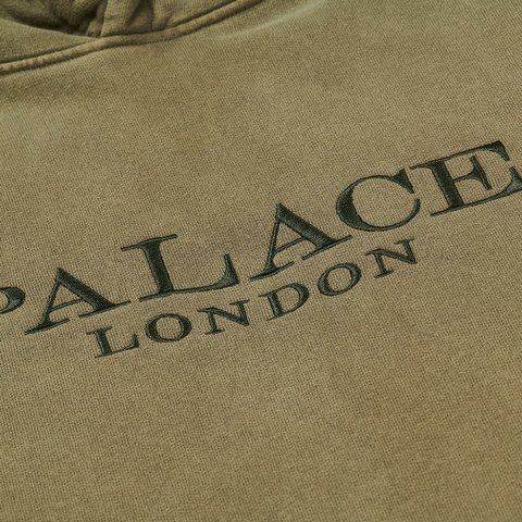 Palace FADEY HOOD OLIVE - Colorway