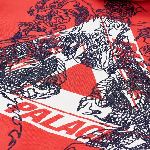 Palace TRI-DRAGON HOOD TRUEST RED - Colorway