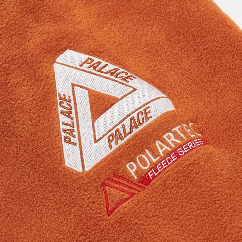 Palace POLARTEC DUO FLEECE JACKET BURNT ORANGE - Colorway