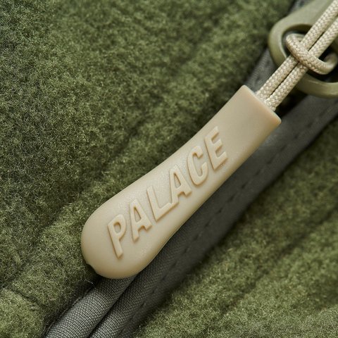 Palace POLARTEC DUO FLEECE JACKET OLIVE - Colorway