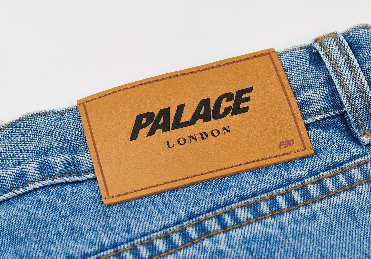 PHUMPER P90 BAGGY JEAN STONE WASH - Spring 2024 - Palace