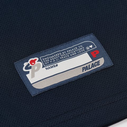 Palace SCRIPT JERSEY NAVY - Colorway