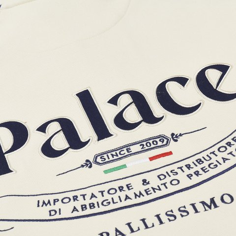 Palace ITALIA ZIP FUNNEL SOFT WHITE - Colorway