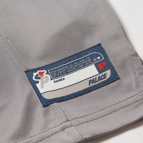 Palace MESH TEAM JERSEY GREY - Colorway