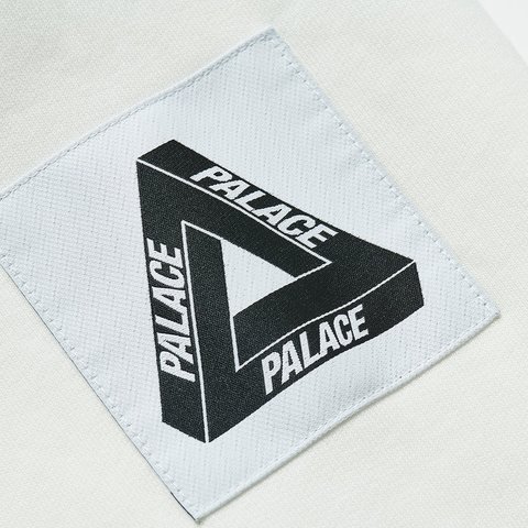 Palace REVERSIBLE VEST HOOD SOFT WHITE - Colorway