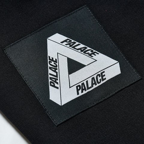 Palace REVERSIBLE VEST HOOD BLACK - Colorway
