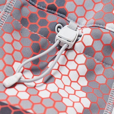 Palace P-TEC FLEECE JACKET HEXA CAMO GREY - Colorway