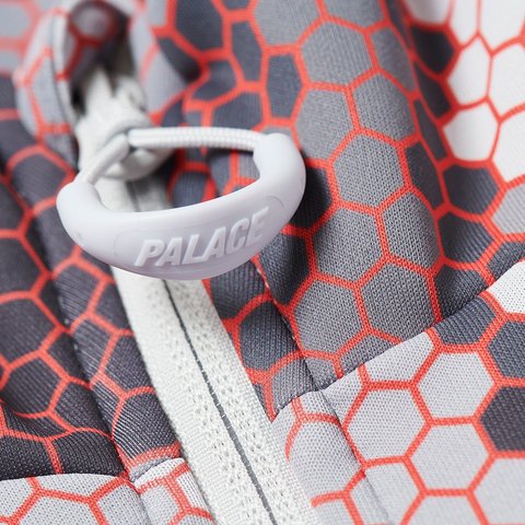 Palace P-TEC FLEECE JACKET HEXA CAMO GREY - Colorway
