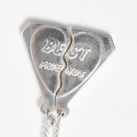 Palace FRIENDSHIP NECKLACE SILVER - Colorway