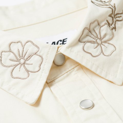 Palace FLEXUS SHIRT SOFT WHITE - Colorway