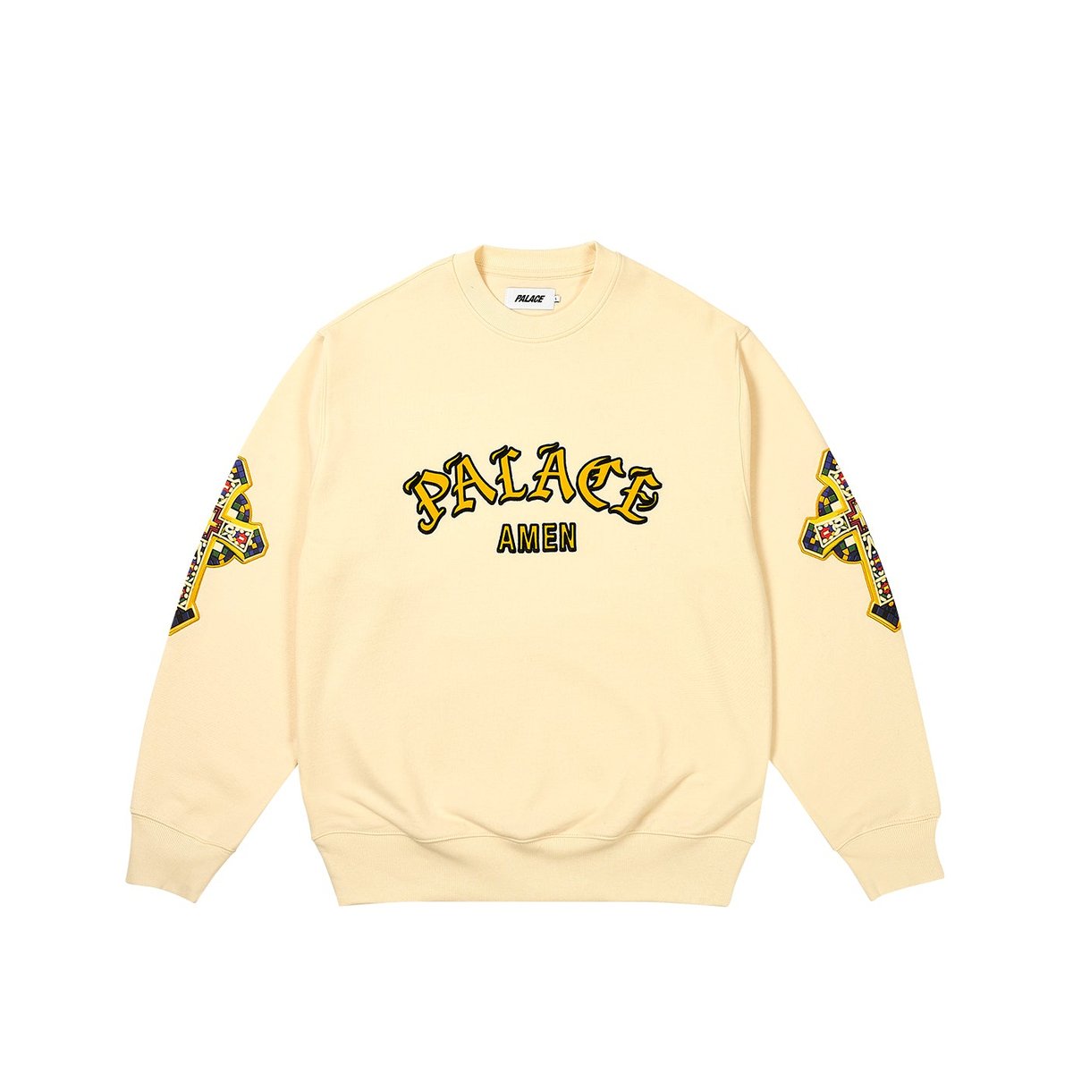 Palace SAINTS CREW SOFT WHITE (Spring 2024) - $148.00