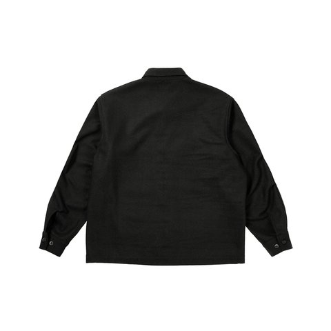 Palace WOOL SHIRT JACKET BLACK - Colorway