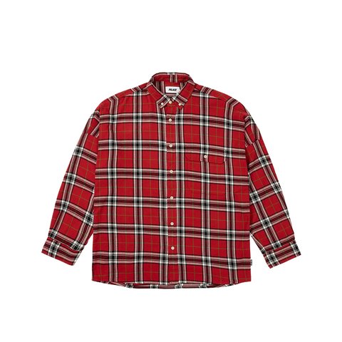 Palace LUMBER YAK SHIRT RED - Colorway