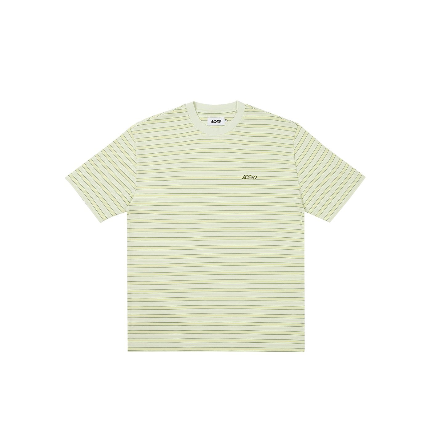 BOXY STRIPE T-SHIRT GREEN