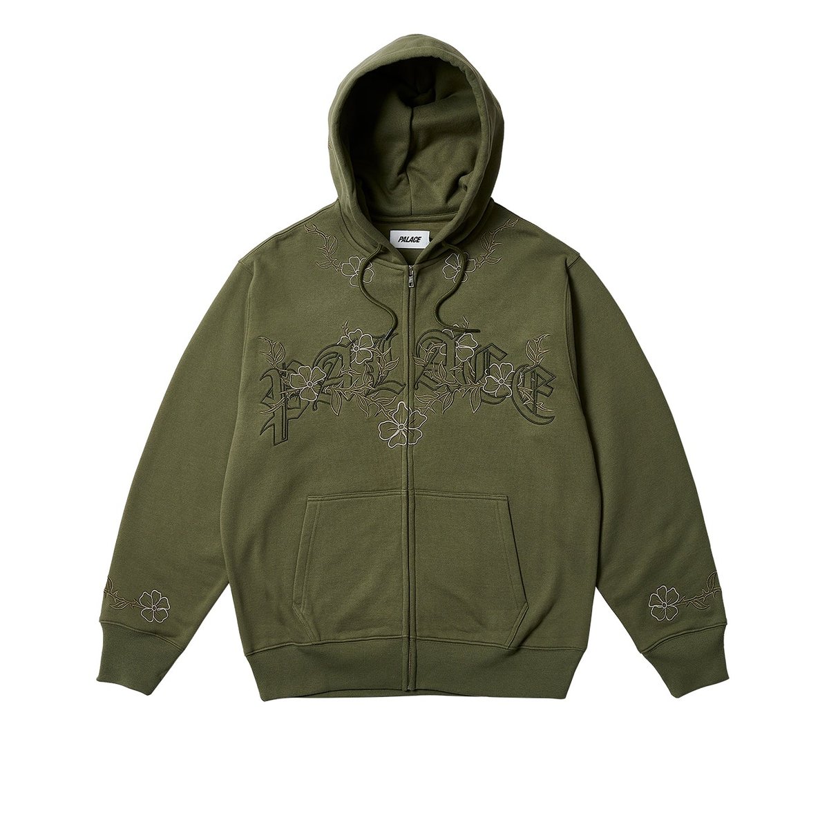 Palace FLEXUS ZIP HOOD THE DEEP GREEN (Spring 2024) - $178.00