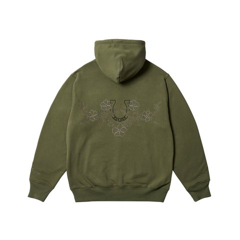 Palace FLEXUS ZIP HOOD THE DEEP GREEN - Colorway