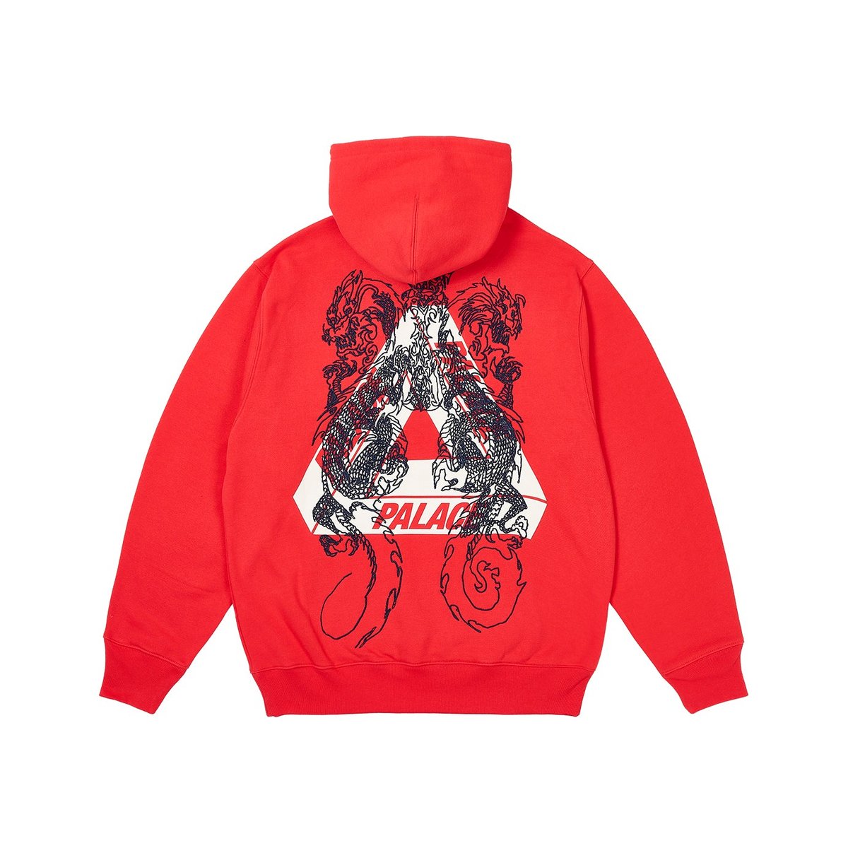 Palace TRI-DRAGON HOOD TRUEST RED (Spring 2024) - €158.00