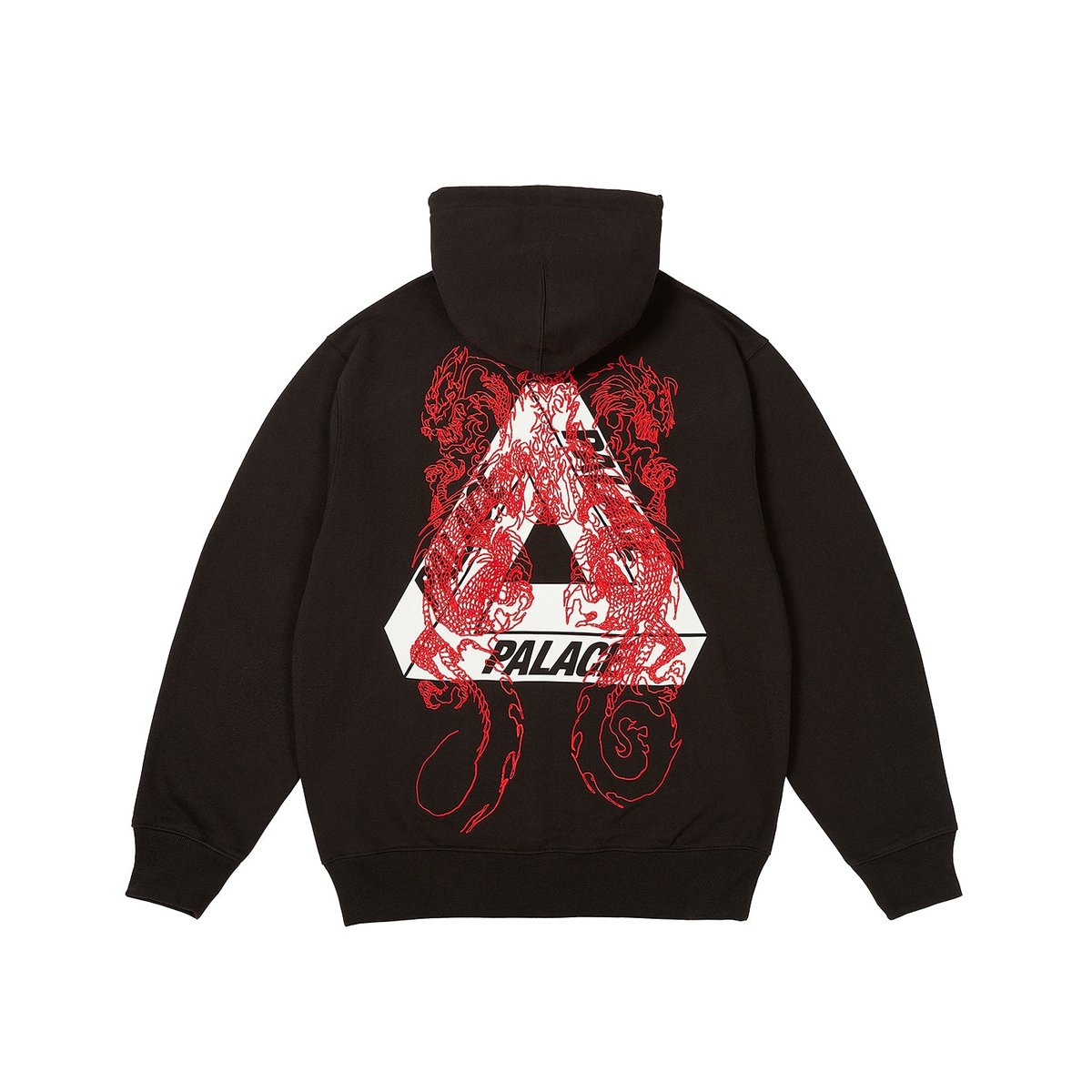 Palace TRI-DRAGON HOOD BLACK (Spring 2024) - €158.00