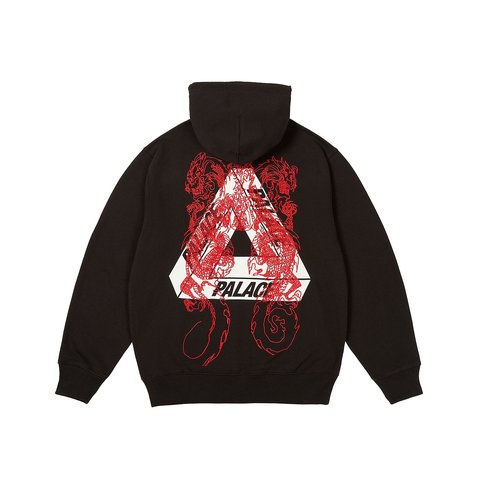 TRI-DRAGON HOOD BLACK