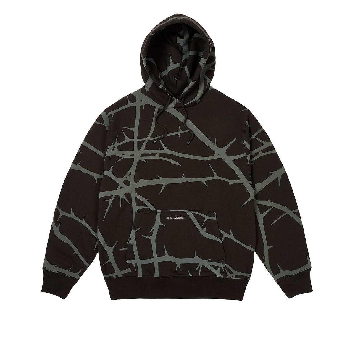 Palace THORNY HOOD BLACK (Spring 2024) - $158.00