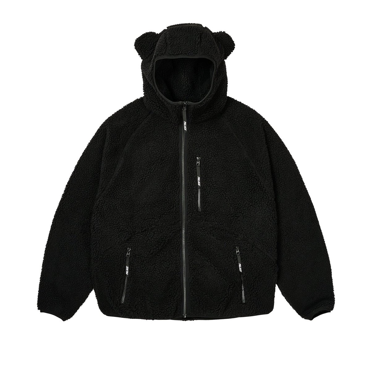 Palace TEDDY FLEECE JACKET BLACK (Spring 2024) - €248.00