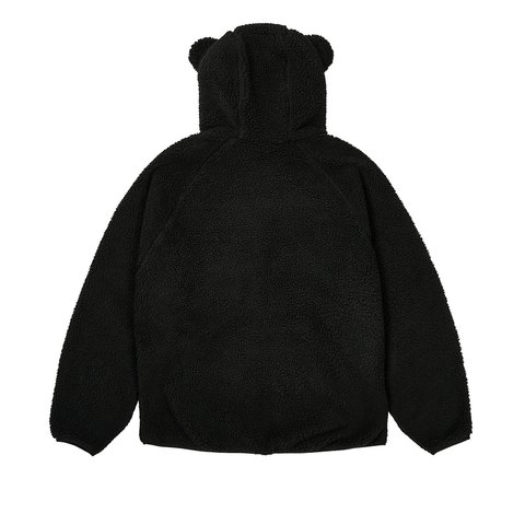 Palace TEDDY FLEECE JACKET BLACK - Colorway