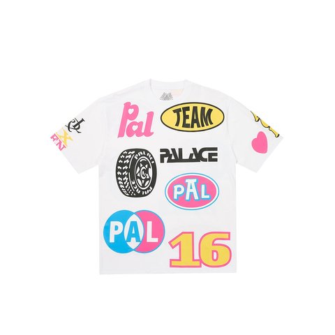 Palace FILL UP T-SHIRT WHITE - €48.00