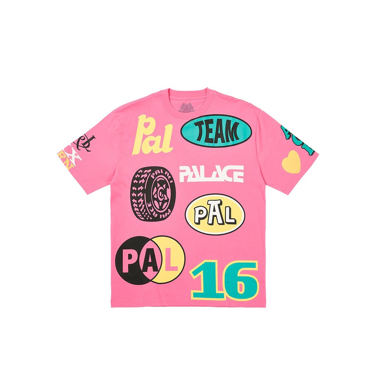 Palace FILL UP T-SHIRT FRUITY PINK (Spring 2024) - €48.00