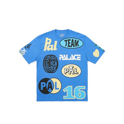Palace FILL UP T-SHIRT PALATIAL BLUE - €48.00