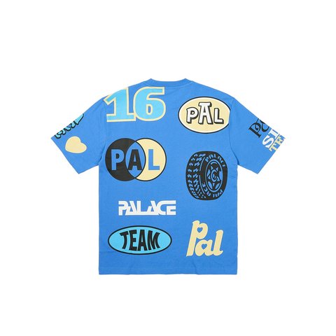 Palace FILL UP T-SHIRT PALATIAL BLUE - Colorway
