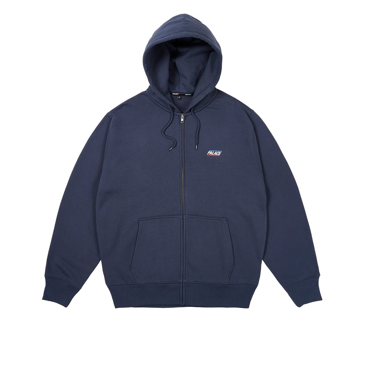 Palace BASICALLY A ZIP HOOD NAVY (Spring 2024) - $158.00